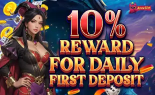 10% rewards for daily bonus at Apexslot Ph Casino!